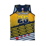 Custom Basketball Regular Jersey – Style 02