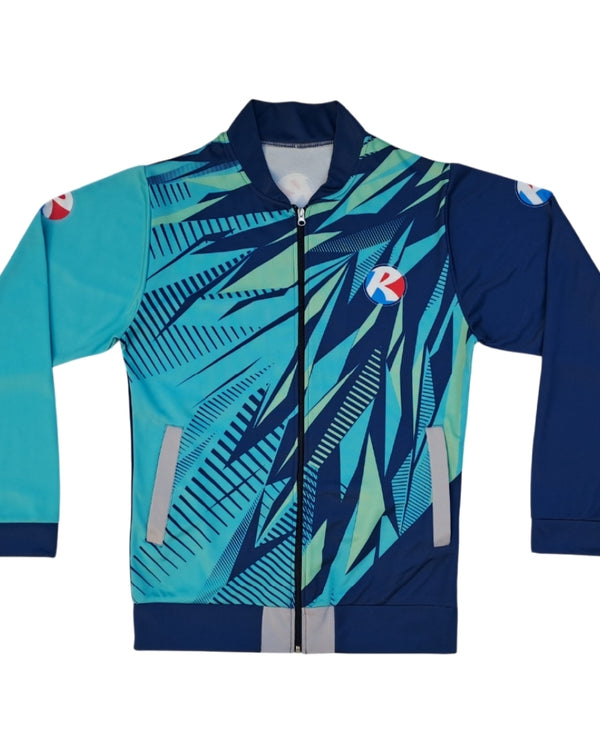 Custom Baseball Zipper Hoodie – Style 03