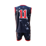 Custom Reversible Basketball Uniform Set #513