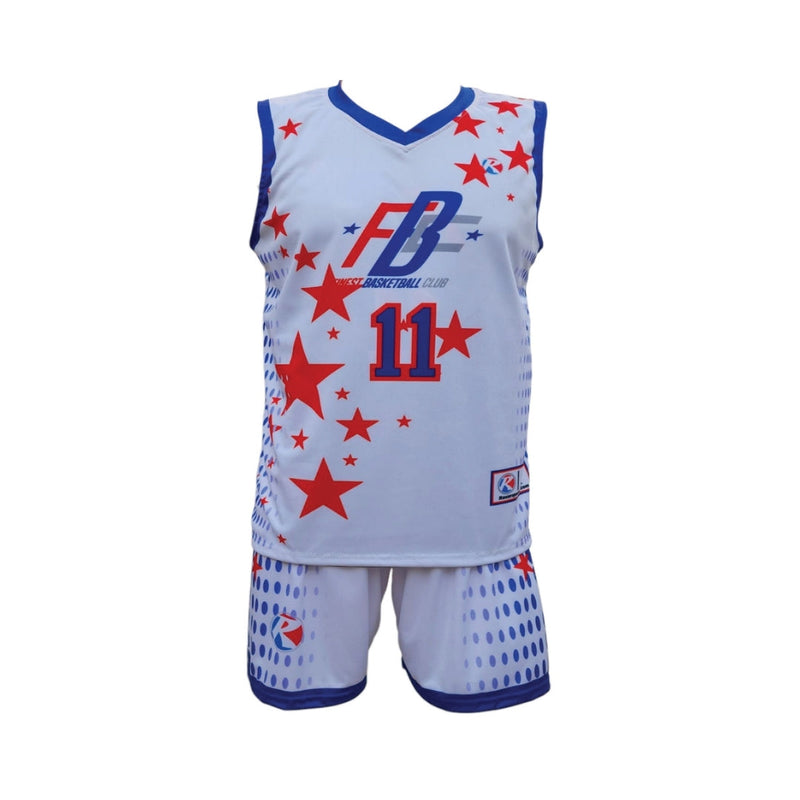 Sample - Custom Reversible Basketball Uniform Set #513