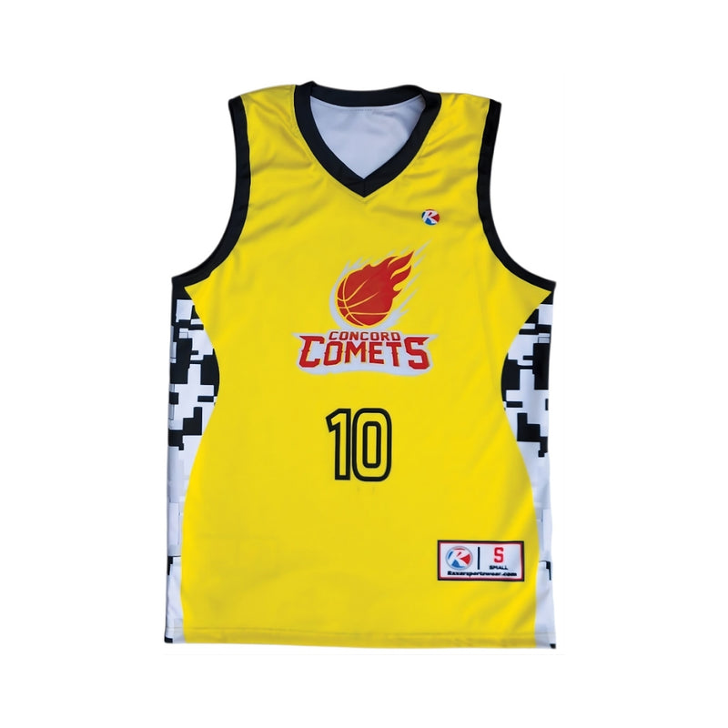 Custom reversible basketball jersey sublimated two-color design 718