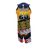 Custom Basketball Regular Uniform – Style 02