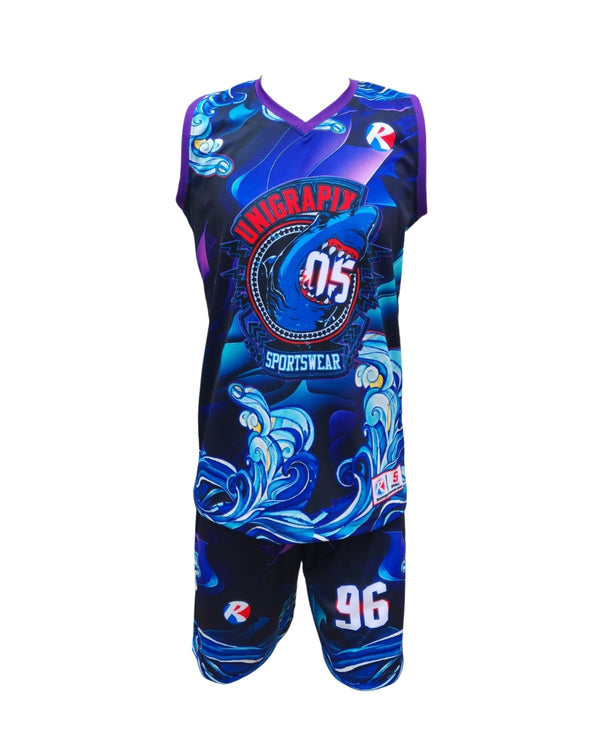 Custom Basketball Regular Uniform – Style 24