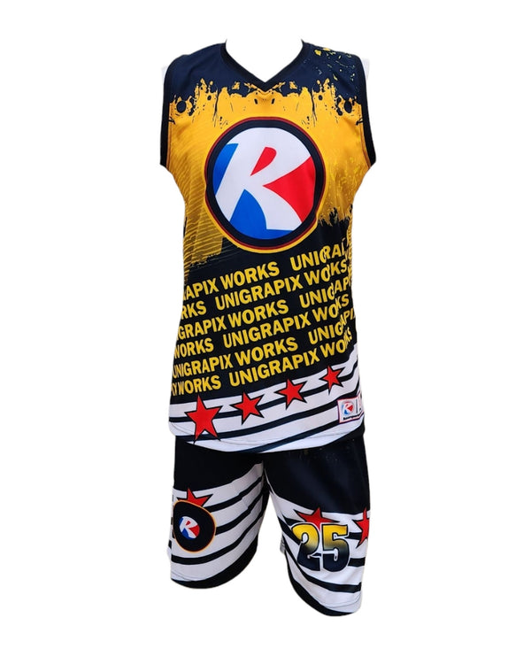 Custom Basketball Regular Uniform – Style 02