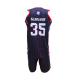 Custom Basketball Regular Uniform – Style 10