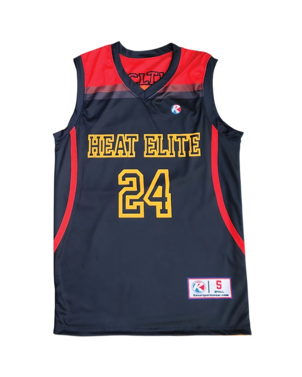 Reversible basketball jersey custom sublimated design 716