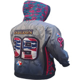 Custom Baseball Hoodie – Style 10