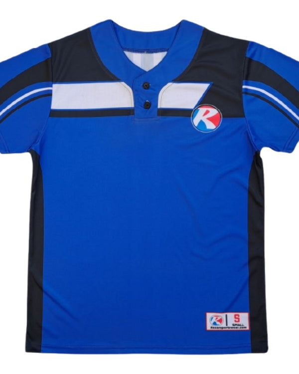 BASEBALL 2 BUTTON JERSEY-1834-3