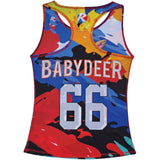 Custom Women's Single Ply Reversible Lacrosse Jersey – Style 003
