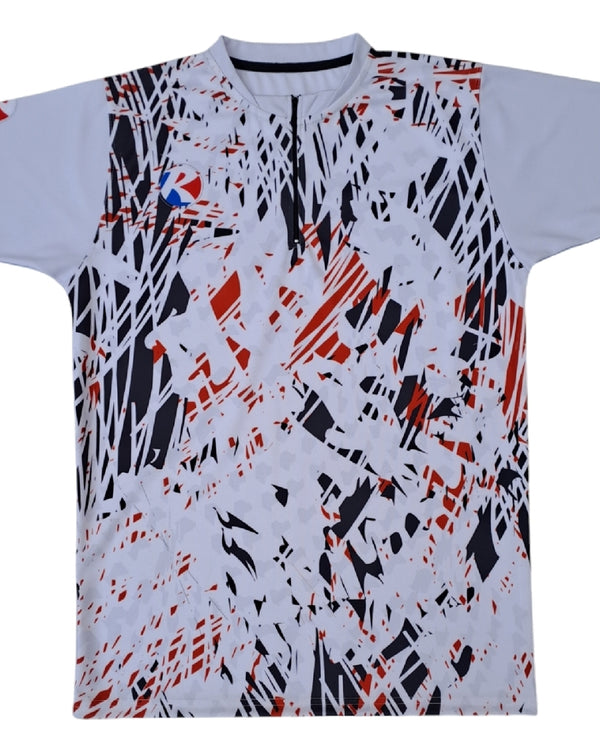 Custom Baseball Zipper Jersey – Style 1468