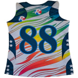 Custom Women's Double Ply Reversible Lacrosse Jersey – Style 003