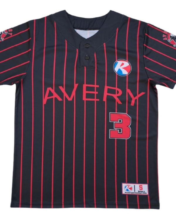 BASEBALL 2 BUTTON JERSEY-1834-4