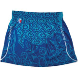 Custom sublimated women's lacrosse skirt in team colors