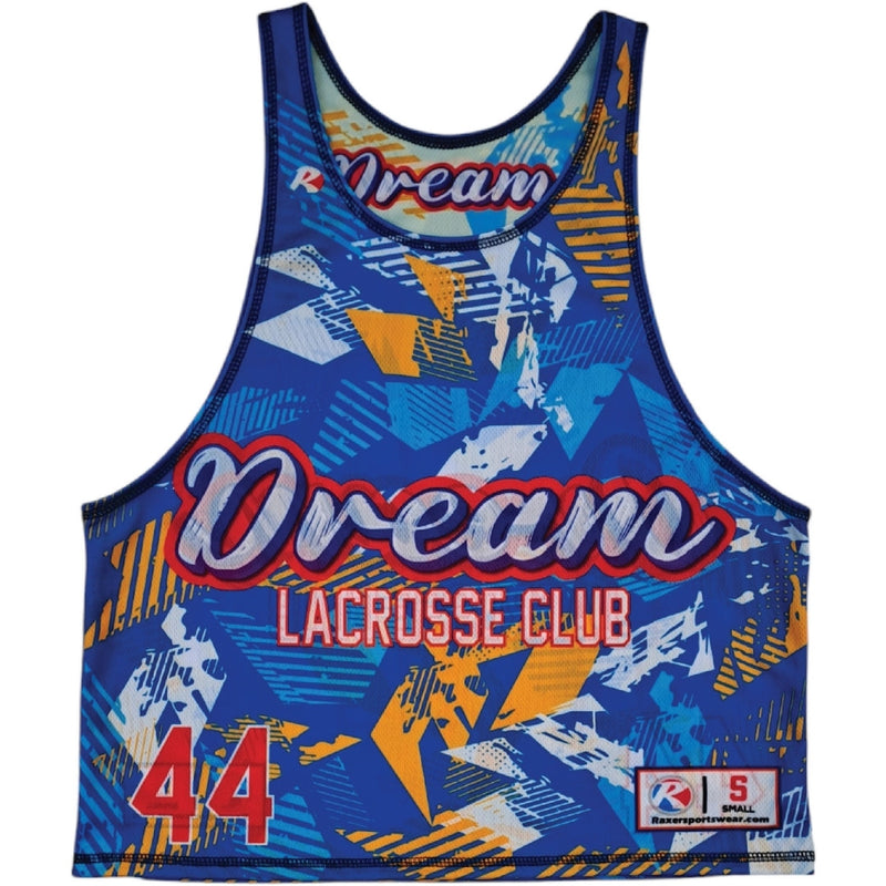 Sample - Custom Reversible Lacrosse Pinnie — Single Ply Men's #203