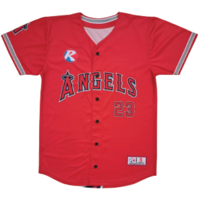 Sample - BASEBALL FULL BUTTON JERSEY-1307