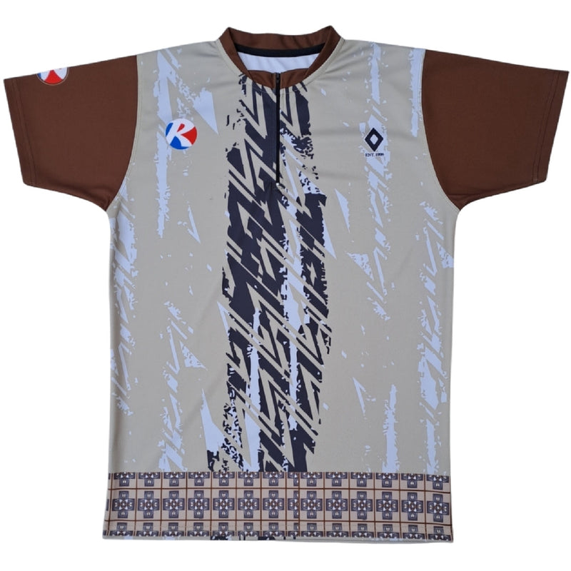Sample - Custom Zipper Baseball Jersey #1472