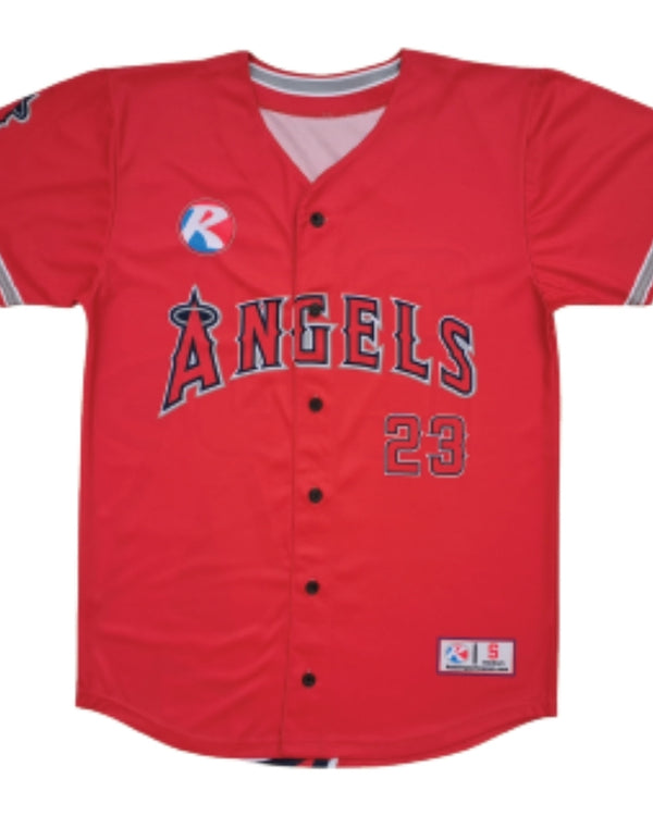 Custom Baseball Full Button Jersey – Style 1307
