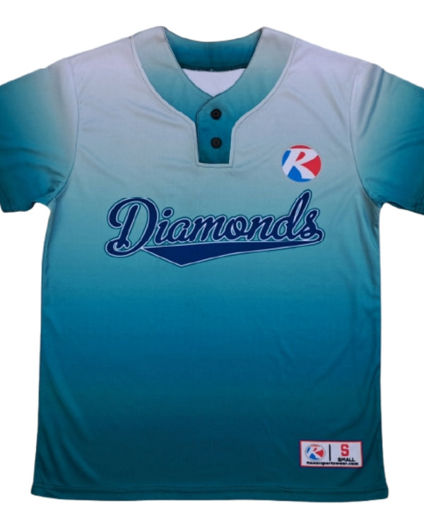 BASEBALL 2 BUTTON JERSEY-1834-5