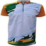 Custom Baseball Zipper Jersey – Style 1469