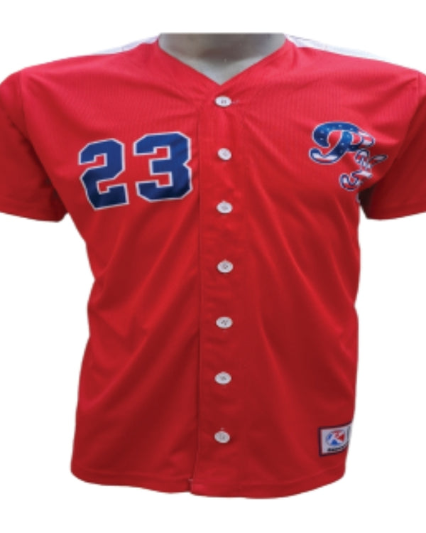 Custom Baseball Full Button Jersey – Style 1309