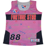 Custom Women's Double Ply Reversible Lacrosse Jersey – Style 004