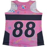 Custom Women's Double Ply Reversible Lacrosse Jersey – Style 004