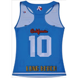 Women's Reversible Single Ply Lacrosse Racer Back #007