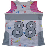 Custom Women's Double Ply Reversible Lacrosse Jersey – Style 004