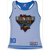 Women's Reversible Single Ply Lacrosse Racer Back #007
