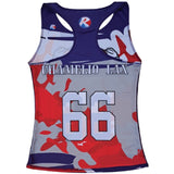Custom Women's Single Ply Reversible Lacrosse Jersey – Style 008