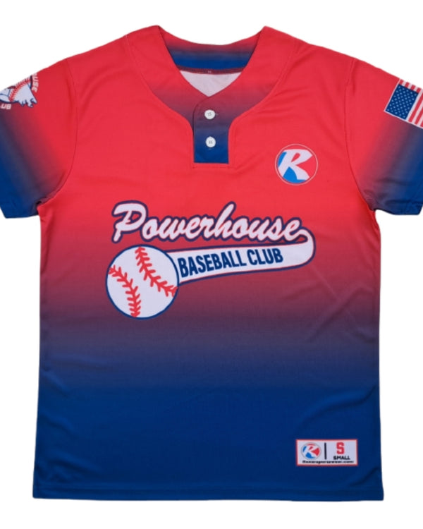 BASEBALL 2 BUTTON JERSEY-1834-8