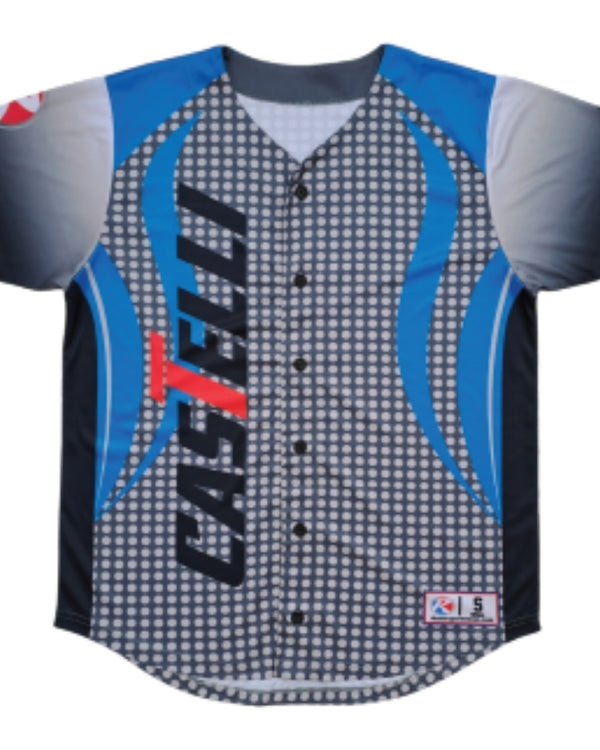 Custom Baseball Full Button Jersey – Style 1344