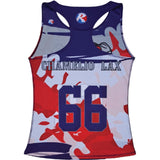 Custom Women's Single Ply Reversible Lacrosse Jersey – Style 008