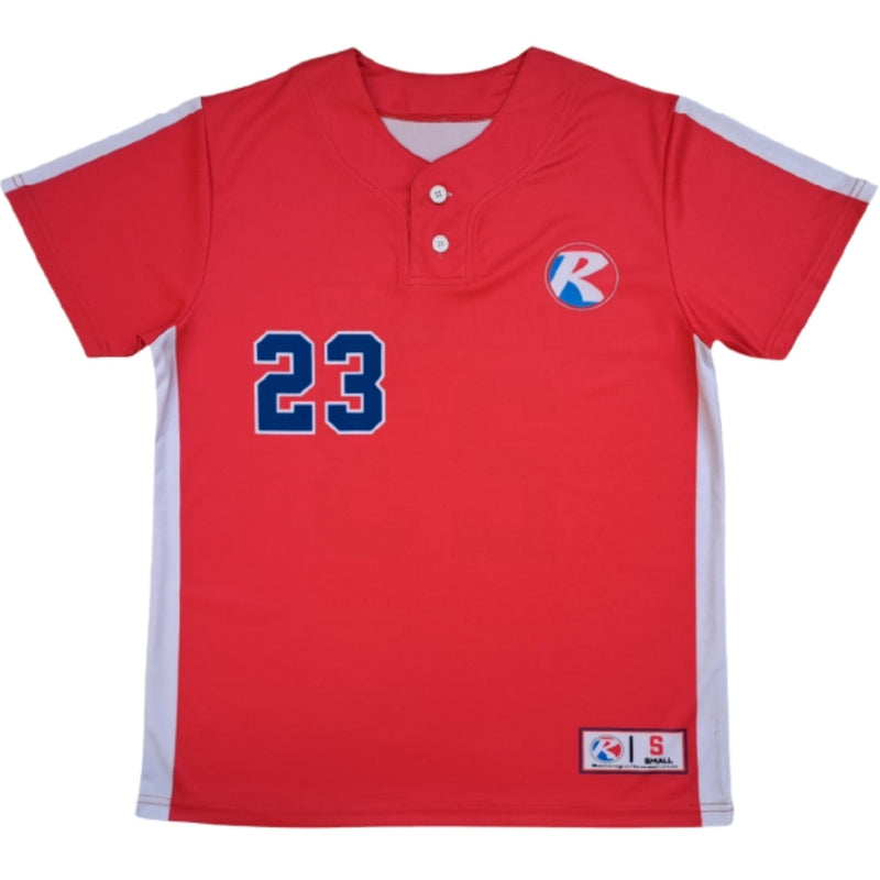 Sample - BASEBALL 2 BUTTON JERSEY-1834-9