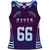 Custom Women's Single Ply Reversible Lacrosse Jersey – Style 009