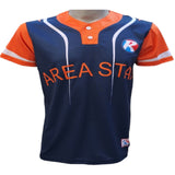 BASEBALL 2 BUTTON JERSEY-1834-10