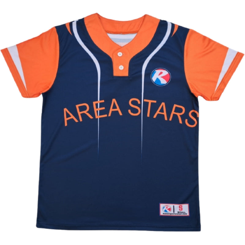 Sample - BASEBALL 2 BUTTON JERSEY-1834-10