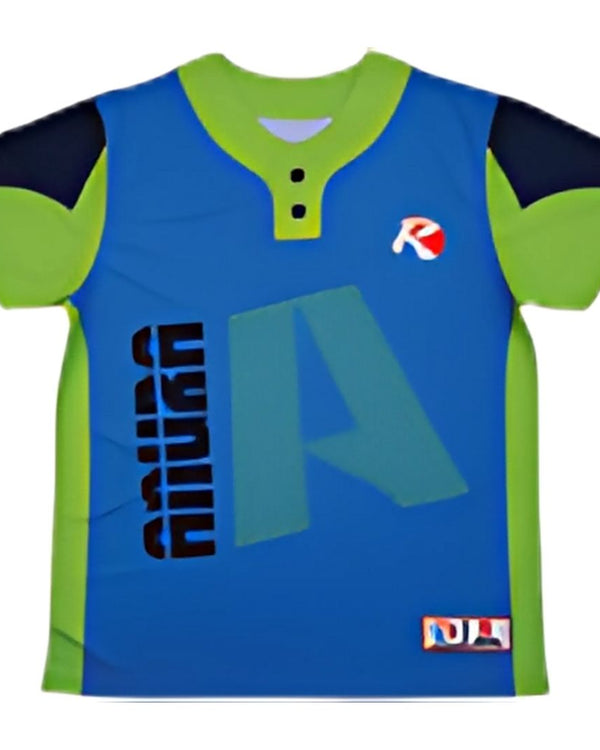 BASEBALL 2 BUTTON JERSEY-1834-2