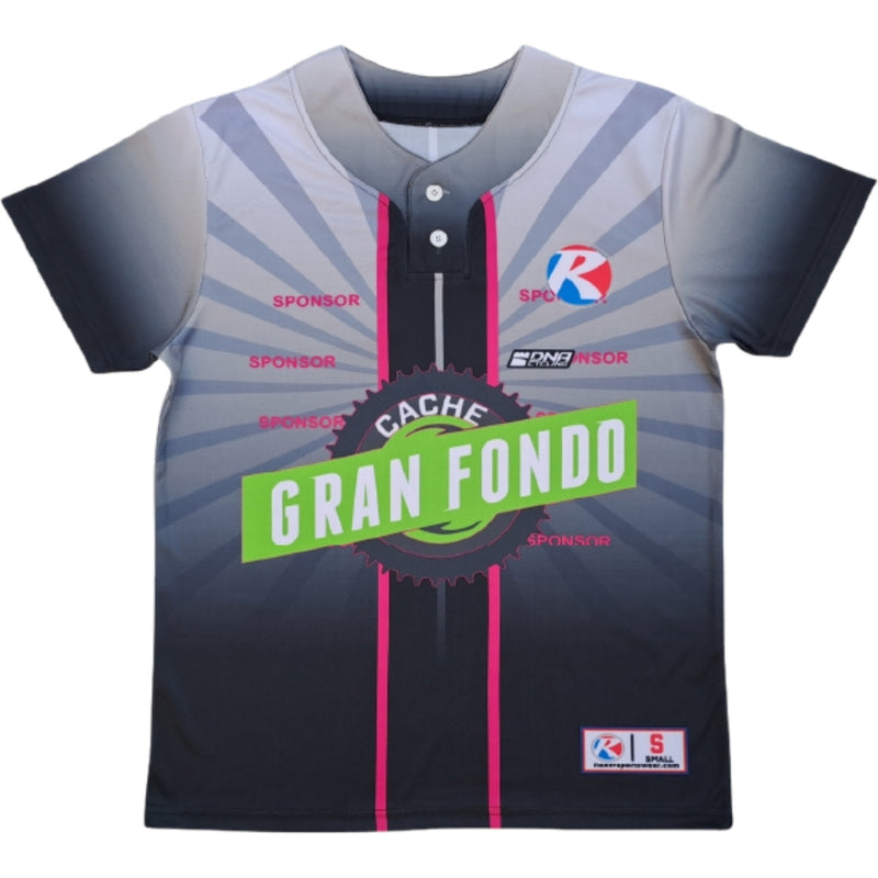 BASEBALL 2 BUTTON JERSEY-1834-11