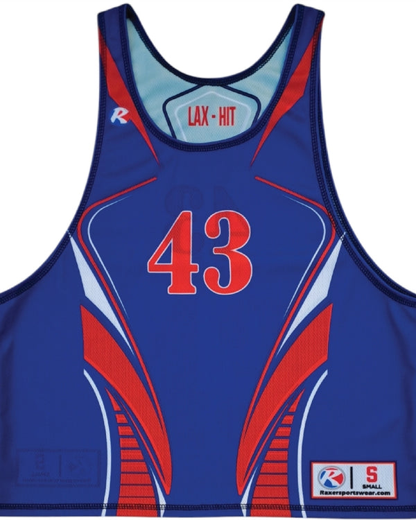 Custom Men's Single Ply Reversible Lacrosse Jersey – Style 208