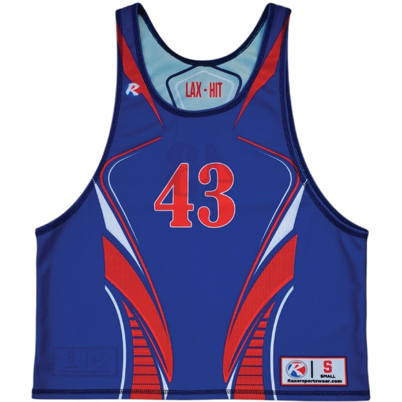 Custom Men's Single Ply Reversible Lacrosse Jersey – Style 208