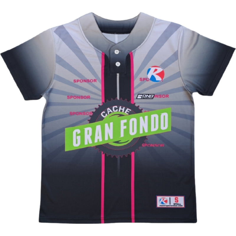 Sample - BASEBALL 2 BUTTON JERSEY-1834-11