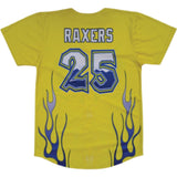 Custom Full Button Baseball Jersey #1355