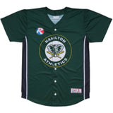 Custom full button baseball jersey sublimated team design 1366