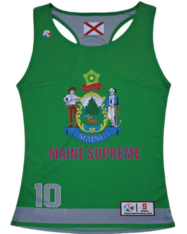 Custom Women's Single Ply Reversible Lacrosse Jersey – Style 012