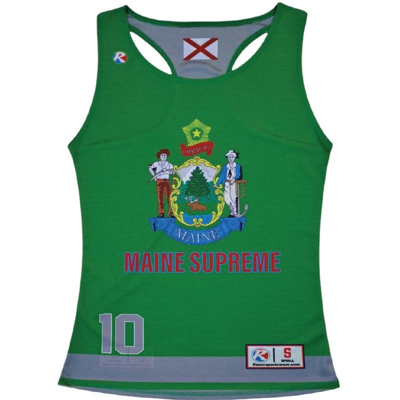 Custom Women's Single Ply Reversible Lacrosse Jersey – Style 012