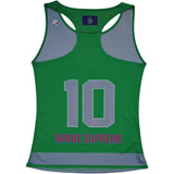 Custom Women's Single Ply Reversible Lacrosse Jersey – Style 012