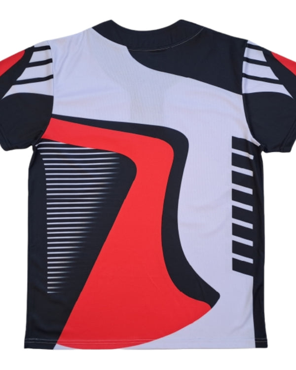 BASEBALL 2 BUTTON JERSEY-1834-12