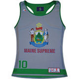 Custom Women's Single Ply Reversible Lacrosse Jersey – Style 012