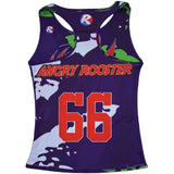 Custom Women's Single Ply Reversible Lacrosse Jersey – Style 001